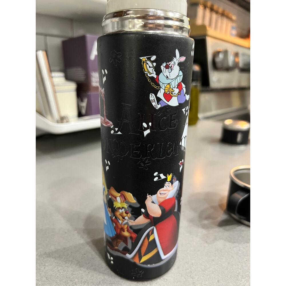 NWOT Alice in Wonderland 20oz Thermos with Lid
